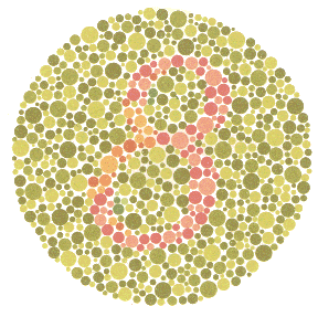 Colourblindness test image 2