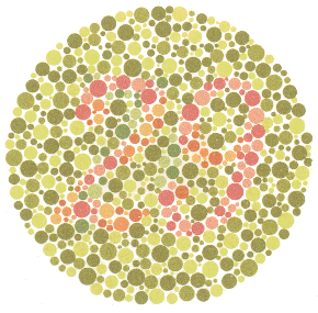 Colourblindness test image 3