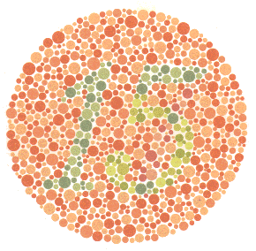 Colourblindness test image 6