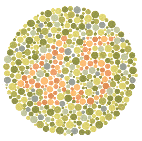 Colourblindness test image 9