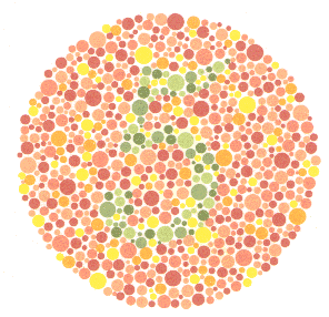 Colourblindness test image 10