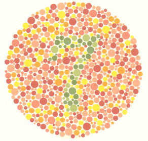 Colourblindness test image 11