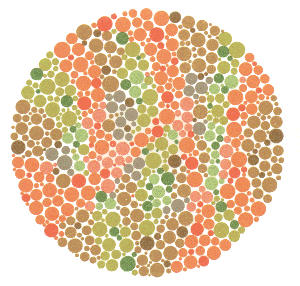 Colourblindness test image 15