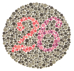 Colourblindness test image 16