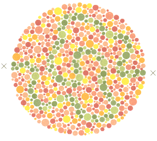 Colourblindness test image 20