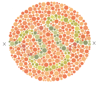 Colourblindness test image 22